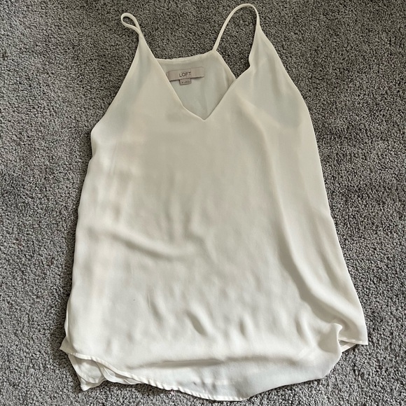 Flowy white tank - Picture 1 of 1